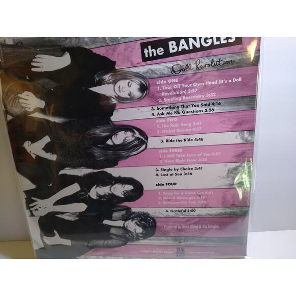 The Bangles Doll Revolution White Colored Vinyl Double LP Record Ltd Ed Pop Rock - Picture 4 of 4